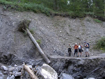 Unwetterschaeden im Westeggtobel