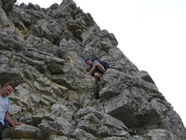 Im Klettersteig