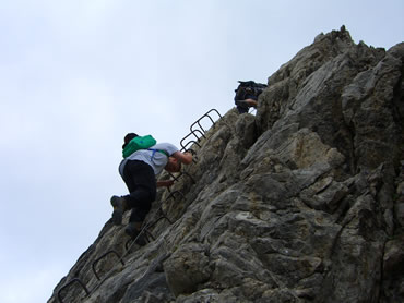 Im Klettersteig