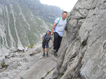 Im Klettersteig