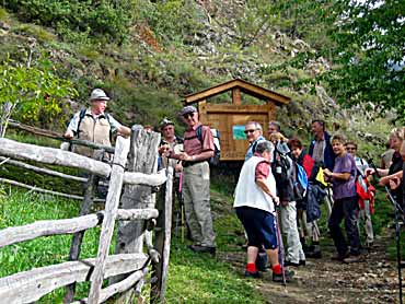 Aufstieg zum Meraner Hhenweg