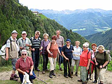 Gruppe vor Katharinaberg