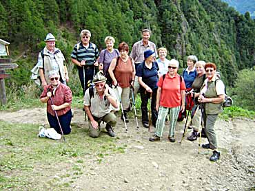 Gruppe vor Katharinaberg