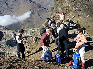 Am Halsjchl angekommen 2808 m