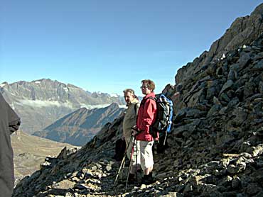 Blick vom Halsjchl Richtung Osten