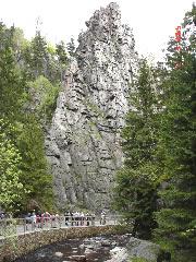 Felsenge im Schwarzwassertal
