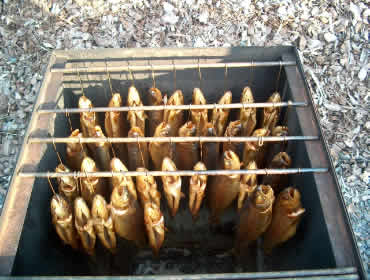 Ger�ucherte Forellen