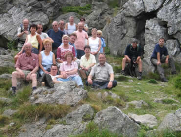 Streckenwanderer am Feldstein