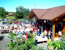 Nach getaner Arbeit in geselliger Runde