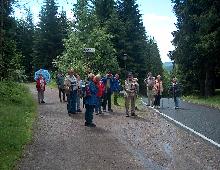 Gruppe oberhalb Manebach