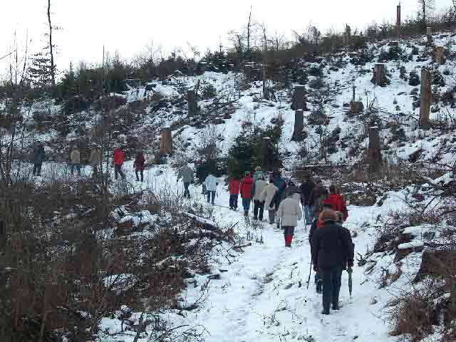 Vom Galgenberg in Richtung Rosenthal