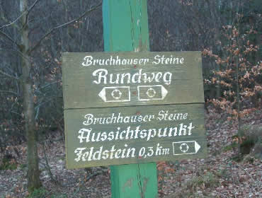 Rundwanderweg - Hinweis