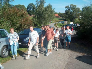 Auch kleinere Wandergruppen gehoerten dazu