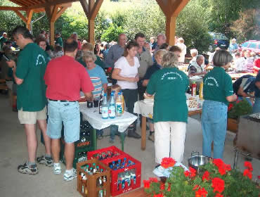 Bei der Getraenkeausgabe