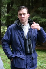 Michael Lay erklaert die Vogelstimmen